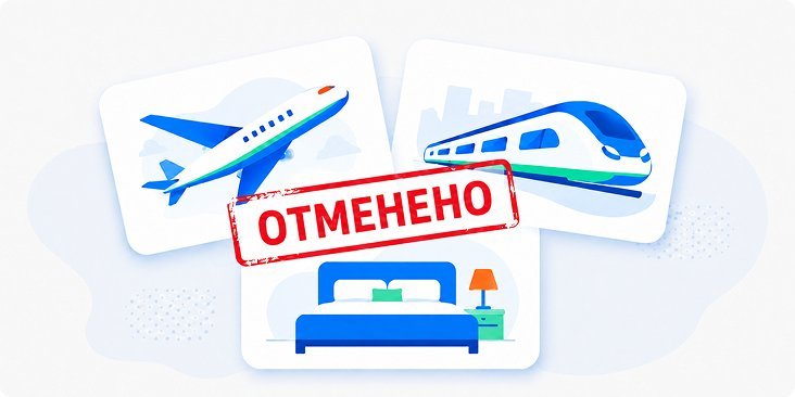 Что делать, если отменили рейс: куда обращаться и как вернуть деньги за поездку