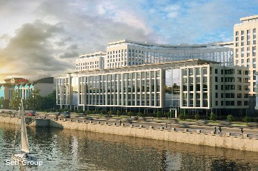 Setl City получил кредит банка «Санкт-Петербург» на строительство МФК Riverside 
