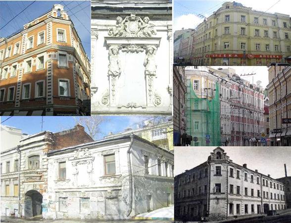 Трубная улица и окрестности.