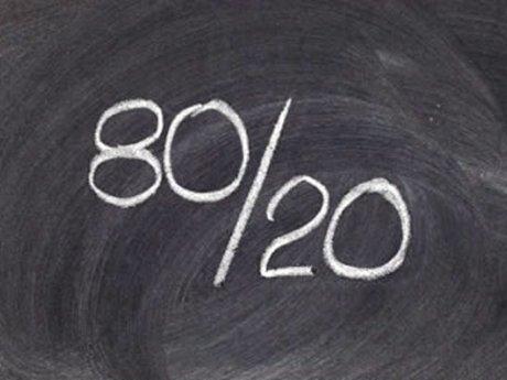 80 на 20