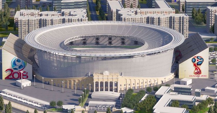 В Екатеринбурге закончена реставрация «самого странного» стадиона в мире