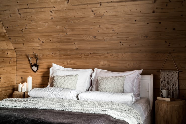 «интерьер в стиле шале»