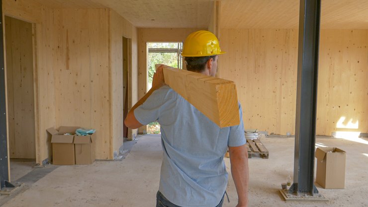 «дом из CLT-панелей»