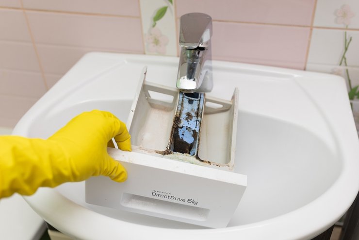 «как почистить стиральную машину»