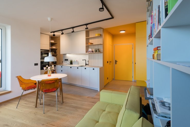 «идеи дизайна однокомнатной квартиры»