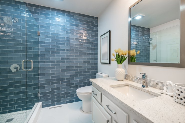 «современный дизайн ванной комнаты»