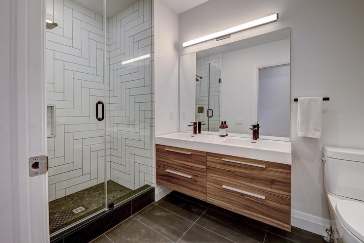 «дизайн ванной комнаты в современном стиле»