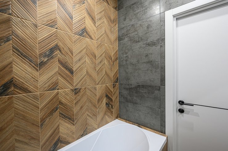 «современный дизайн ванной комнаты»