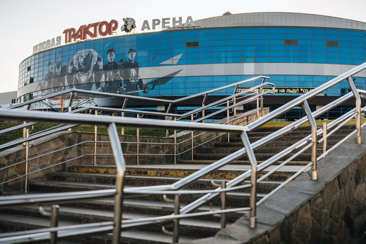 Арена «Трактор» стала местным культурным центром